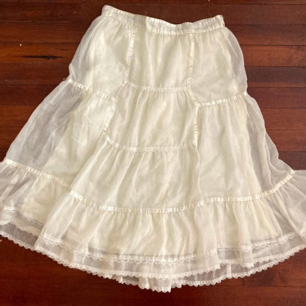 Vintage Gunnies Gunne Sax prairie skirt